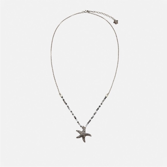 Versace Accessories - Versace star crystal necklace